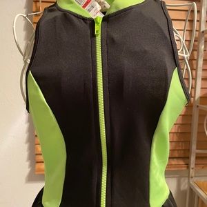 NWOT Beautiful 1 Clothing Razor Back Zipper Front